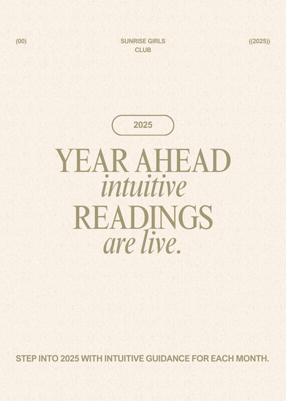 Year Ahead Intuitive Reading For 2025